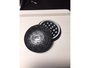 oreo cookie weed grinder household 3d print model - Mito3D