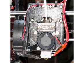anet a8 bowden compatível ventilador e3d v6 clone Impressora 3d de peças 3d print model - Mito3D
