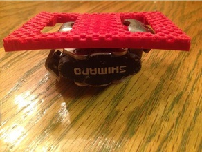shimano spd pedal adapter Teile 3d print model - Mito3D