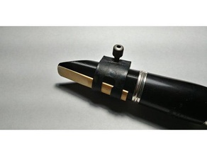 boquilla de clarinete la música el instrumento 3d print model - Mito3D