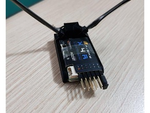 x4r frsky alıcı mount anten desteği r c araçlar 3d print model - Mito3D