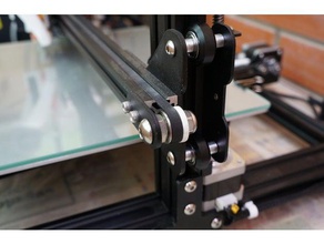 x-axis belt spacer creality cr-10 cr-10s 3d printer parts cr10 cr10s frame 3d print model - Mito3D
