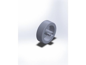 idler wheel vacuum cleaner diy spareparts spare part 3d print model - Mito3D