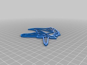 my customized origami unicorn animals 3d print model - Mito3D