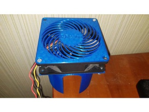 98mm fancover ordinateur ventilateur de refroidissement le couvercle fan capot du la ventilation 3d print model - Mito3D