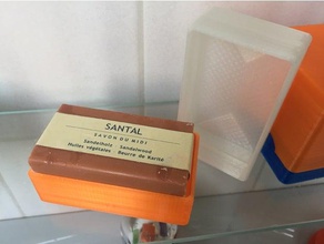 savon du midi travel soap dish bathroom 3d print model - Mito3D