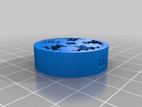 nora cuscinetto 2 parti su misura 3d print model - Mito3D