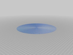 personnalisable delta de l'étalonnage des anneaux L'impression 3d tests 3d print model - Mito3D