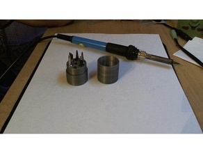 soldering iron tip box hand tools 3d print model - Mito3D
