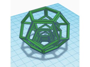 le rétrécissement des pentagones sculptures 3d print model - Mito3D