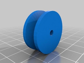 pully filaman 3d baskı 3d print model - Mito3D