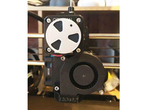 extruder rotation indicator - tape reel filament spool 3d printer accessories motor visualizer magnetic original prusa i3 mk2 mk3 visualization 3d print model - Mito3D