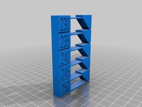 petg torre di prova Stampa 3d prove su misura 3d print model - Mito3D