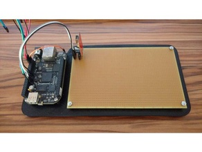 beaglebone black - scheda di supporto l'elettronica 3d print model - Mito3D