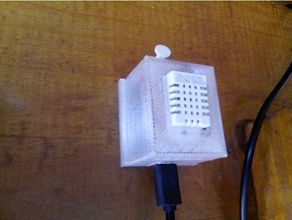 wemos d1 dht sıcaklık nem sensörü domoticz elektronik otomasyon dht11 dht22 espeasy ev mini wifi 3d print model - Mito3D