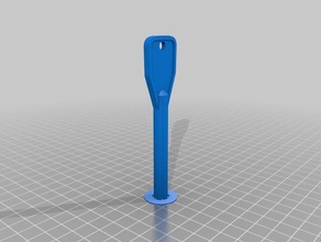 text key 4 household customized 3d print model - Mito3D