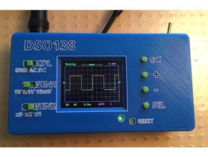 dso138 case remix 9v battery electronics 3d print model - Mito3D