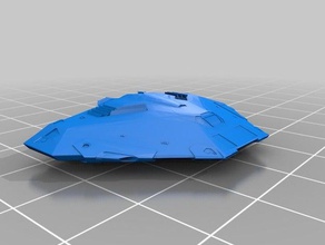cobra mk iii modèles 3 d'élite elite dangereux elitedangerous vaisseau spatial 3d print model - Mito3D