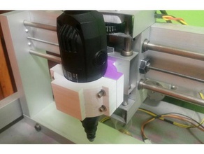 cnc apoyo motortool portaherramientas y cajas de perforación máquina el taladro las herramientas portabrocas freecad 3d print model - Mito3D