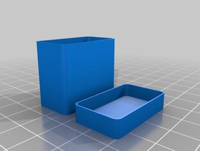 des bouchons d'oreille la boîte de l'organisation personnalisé 3d print model - Mito3D