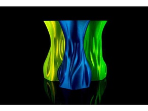 abstrakte vase Dekor die Kunst cpe Tschechische einfach fillamentum Blumen-vase Blumen-Vasen pla teilen vase-Modus 3d print model - Mito3D