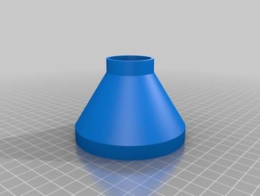 il mio personalizzato planer-e-shop-vac adattatore parti su misura 3d print model - Mito3D