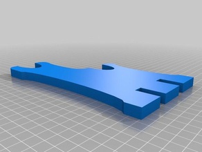 destek çift katana dekor 3d print model - Mito3D