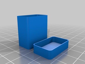tappi per le orecchie box 2 organizzazione su misura 3d print model - Mito3D