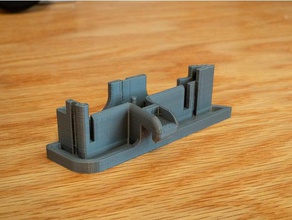 toyota tacoma center console latch automotive replacement part parts 3d print model - Mito3D