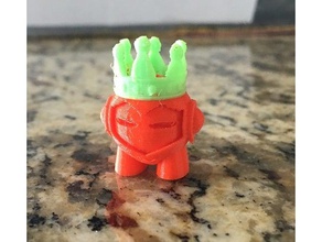 two color king marvin art 3d print model - Mito3D