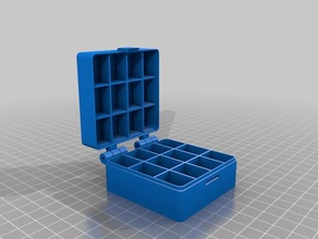 4x3 terp bandeja organização personalizado 3d print model - Mito3D