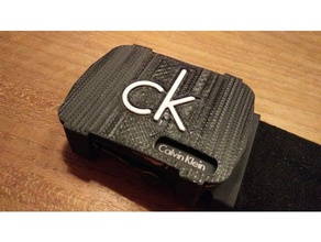 calvin klein belt bumper accessories gesp scratch 3d print model - Mito3D