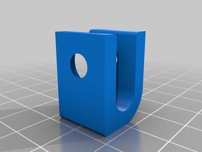 bakflip tonneau cover di ricambio asta aggancio automotive clip 3d print model - Mito3D