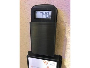 pinpoint wireless thermometer-Halter montieren diy 3d print model - Mito3D