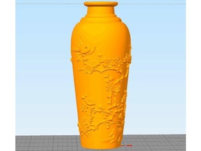vase Freude plum blossom Container 3d print model - Mito3D