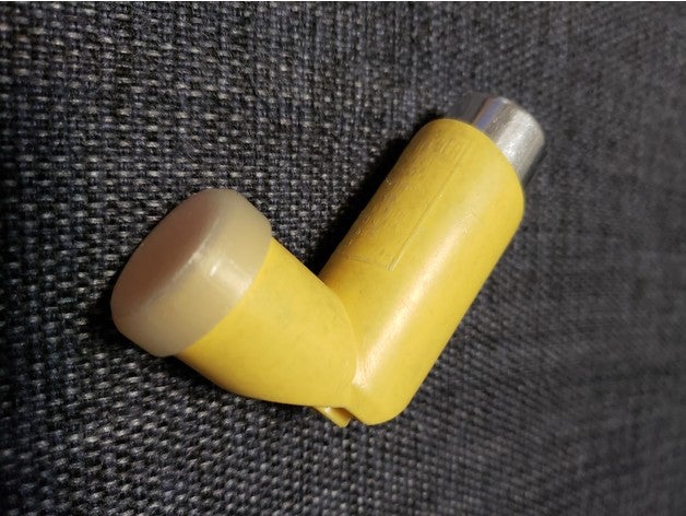 inhaler cap 3D print model - Mito3D