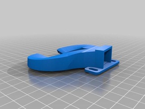 flsun cube 5015 fan duct moondoctor die x-Wagen 3d-Drucker Teile 3d print model - Mito3D
