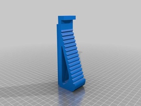 angled fore grip any nerf rail 3d printers 3d print model - Mito3D