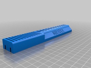 michael customized usb stick sd card holder organization 3d print model - Mito3D