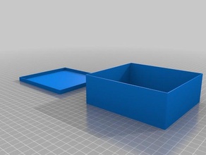 meine angepasste parametrische abgerundeten Kasten Container kundengebundene 3d print model - Mito3D