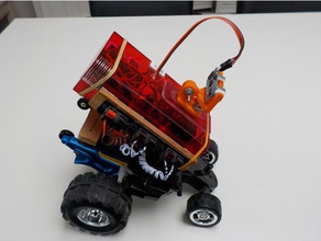 arduino kit de condução veículo dois motores dc - 2 diy carro robótica 3d print model - Mito3D