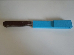 faca capa da versão 1 A impressão 3d cuchillo 3d print model - Mito3D