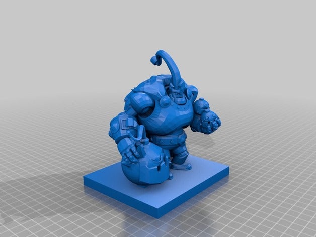 paladins - bomb king video games action figure game mini miniature model 3D print model - Mito3D