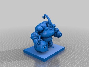 paladins - bomb king video games action figure game mini miniature model 3d print model - Mito3D