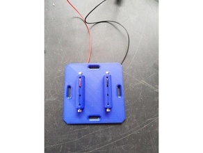 spannungsversorgung homematic up l'elettronica la batteria del aaa freecad ip ossilampe unterputz 3d print model - Mito3D