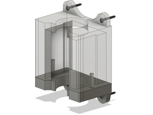 sbr20 scorrere il blocco cassetta bagno 3D print model - Mito3D