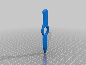 subnautica survival knife 3d printing knife subnautica subnautica knife survival survival knife