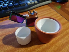 chili salt pot household supplies 3d print model - Mito3D