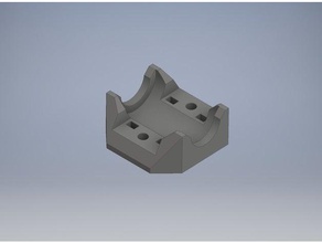 lm8uu holder 3d printer parts linear bearing rail 3d print model - Mito3D