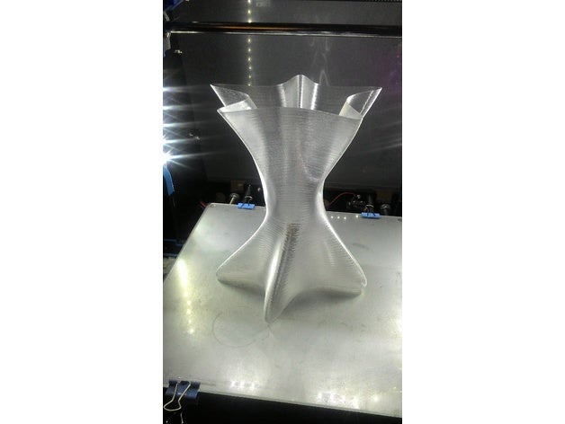 vaso di stelle marine v2 arredamento la decorazione decorativo il design spirale le 3D print model - Mito3D